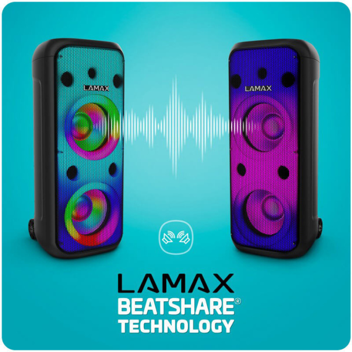 Lamax PartyBoomBox W700 Technologia